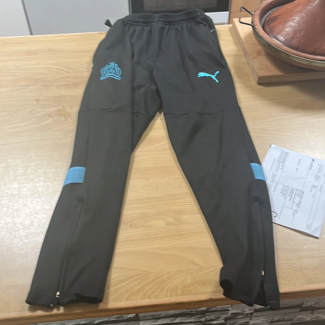 Svart Puma Marseille half zip träningströja - 2