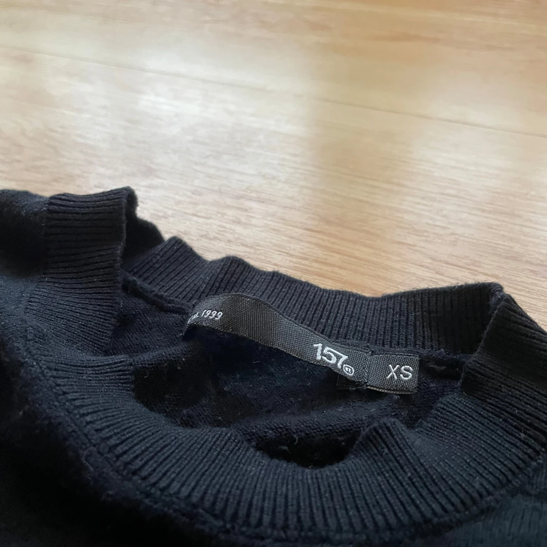 Svart stickad tröja från Lager 157, XS - 2