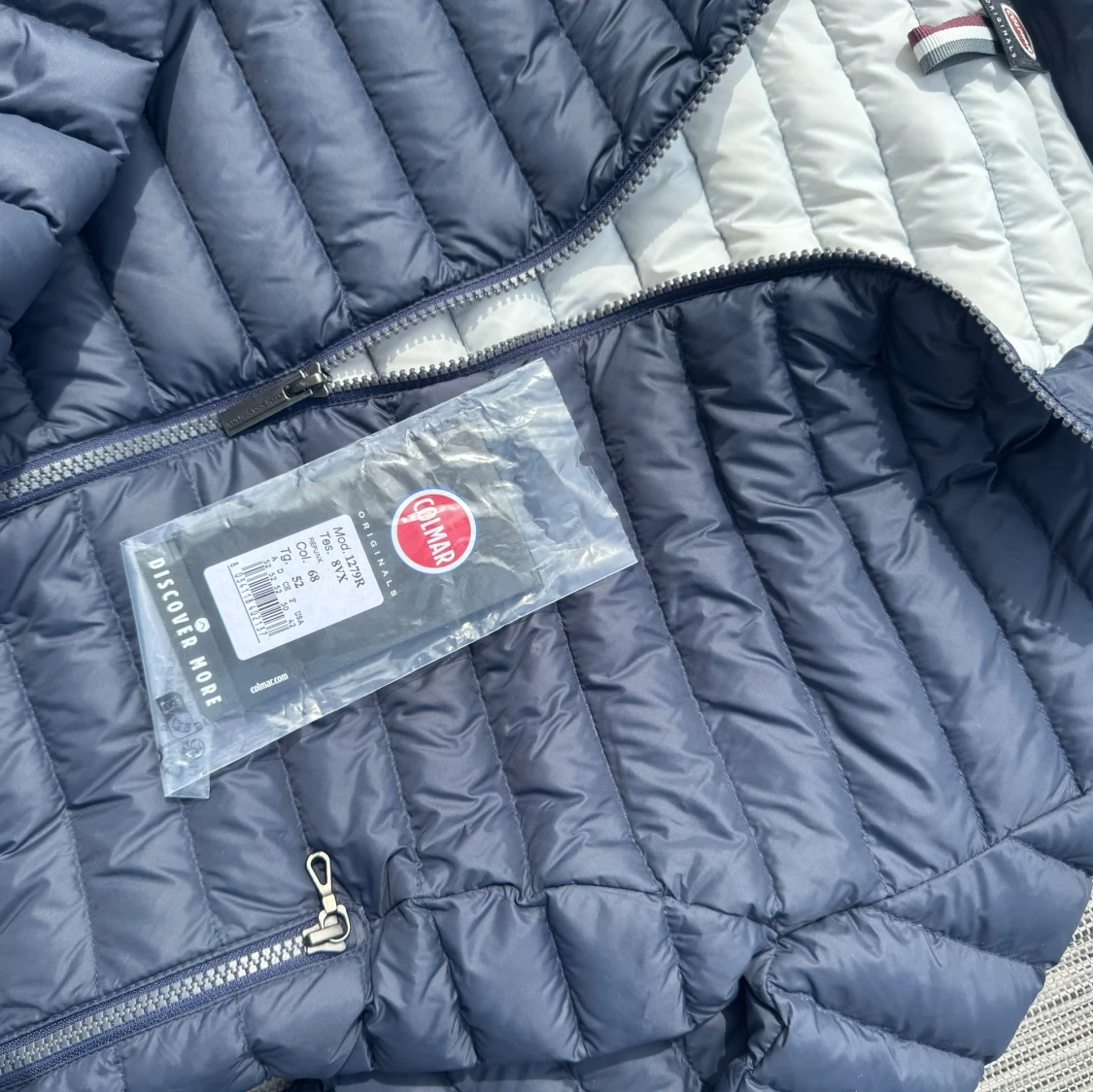 Blå dunjacka från Colmar - 1