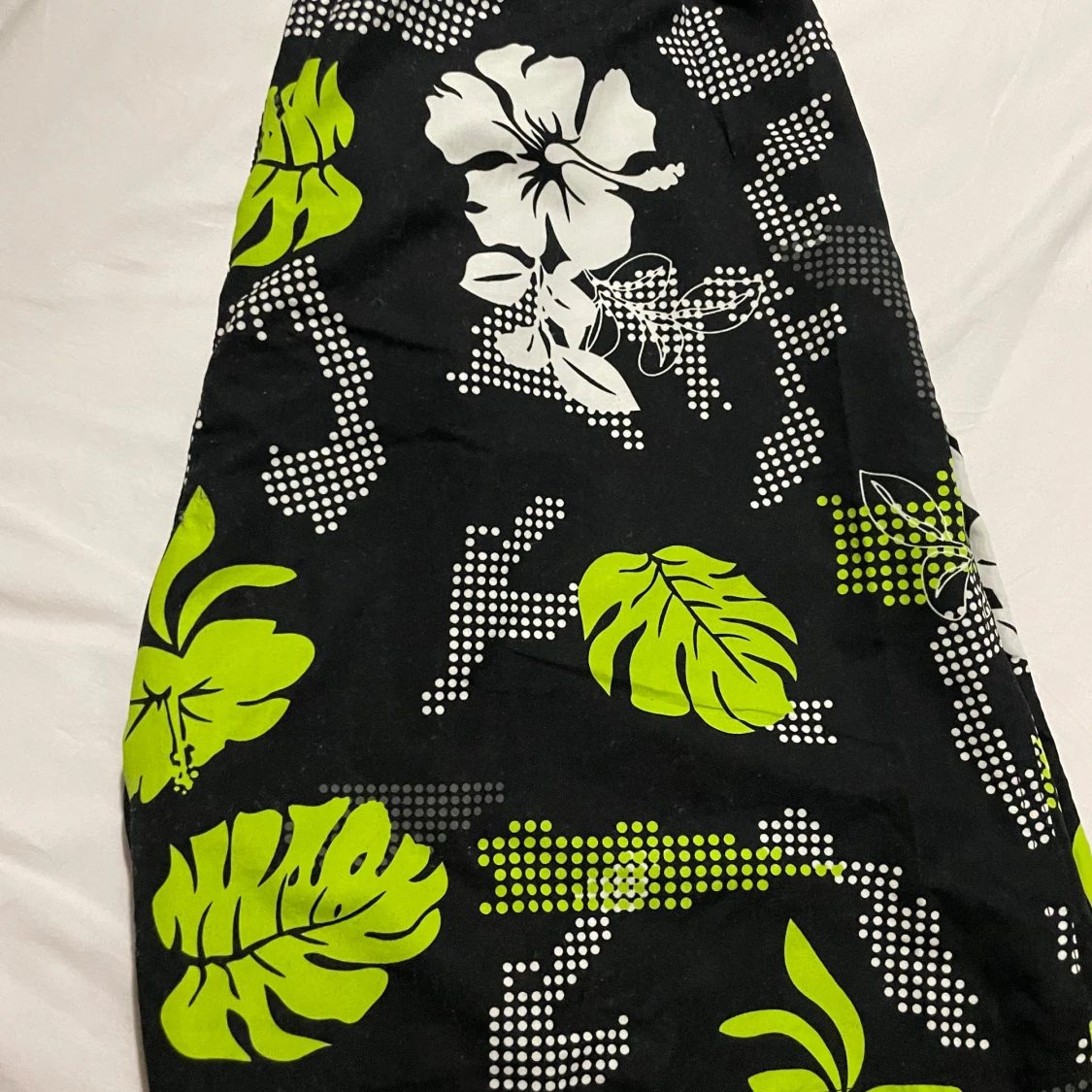 Svarta blommiga badshorts Runtech XL - 2