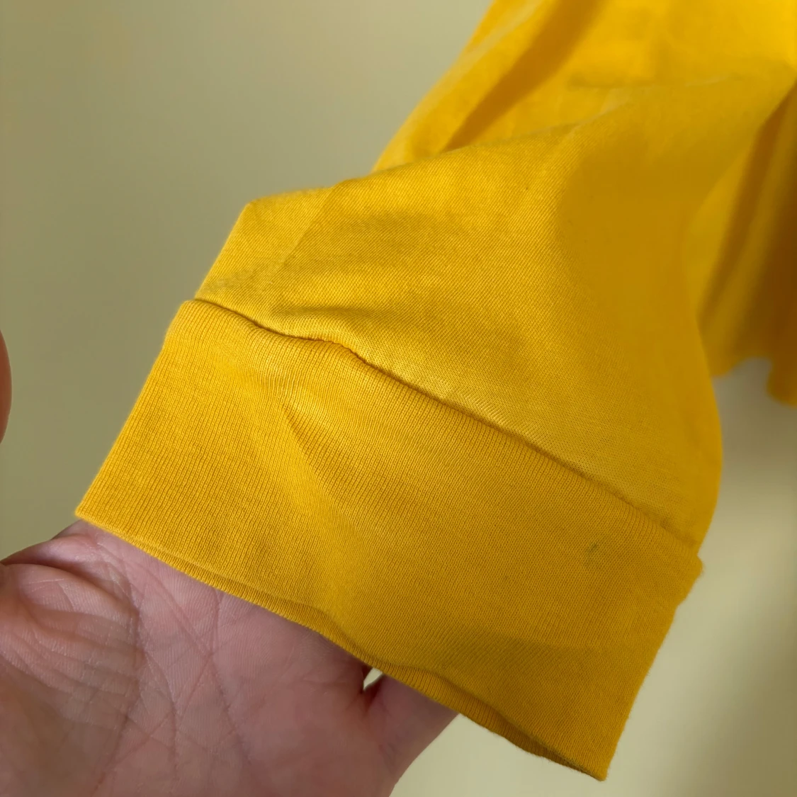 Gul långärmad tröja Carhartt M - 3