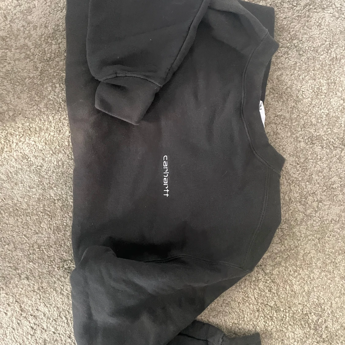 Mörkgrön sweatshirt från Carhartt - 2