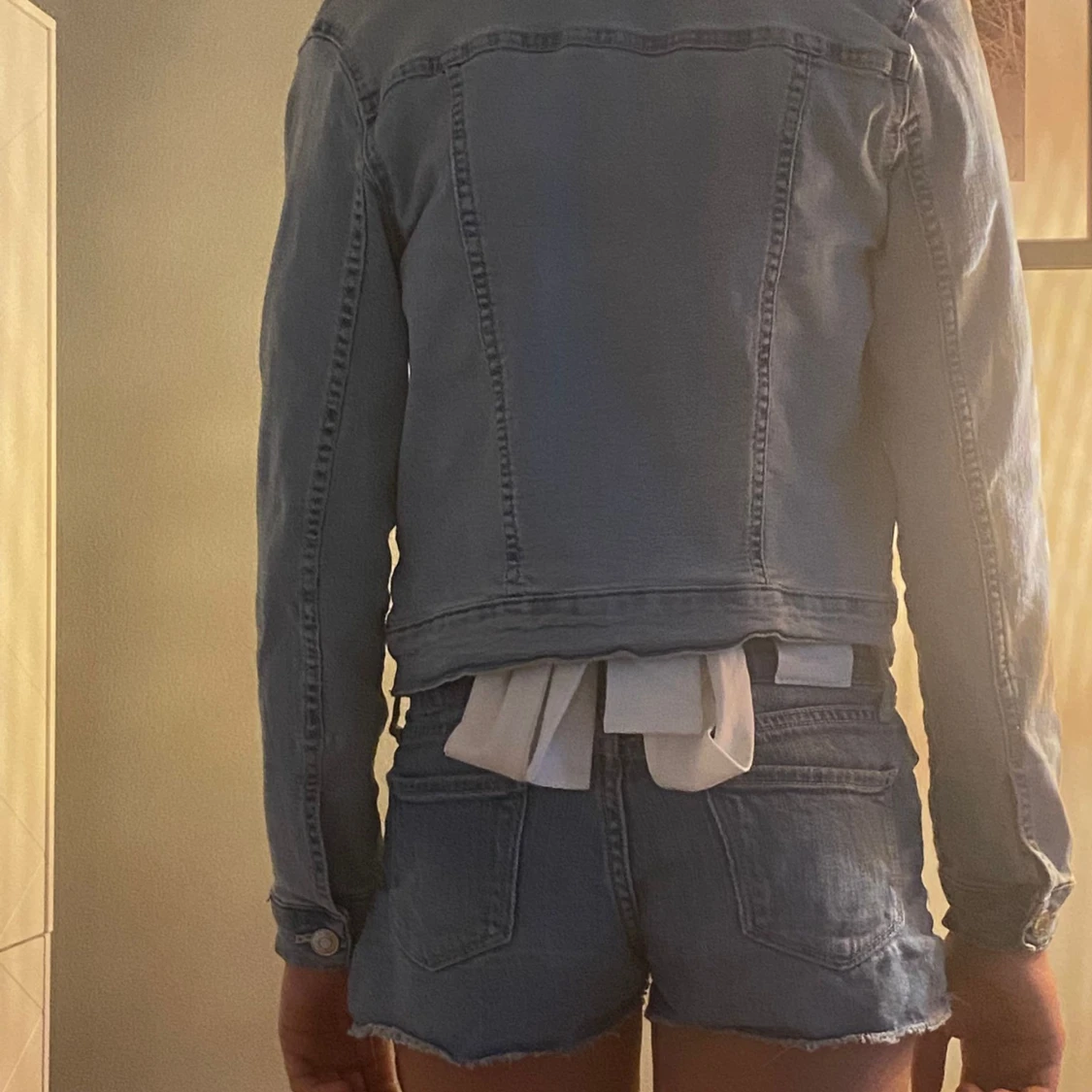 Ljusblå jeansjacka - 1