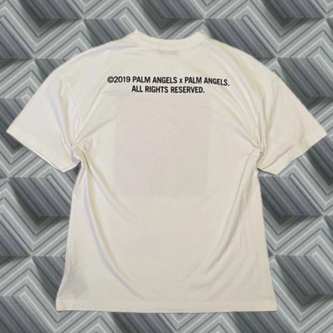 Palm angels tshirt vit - 1