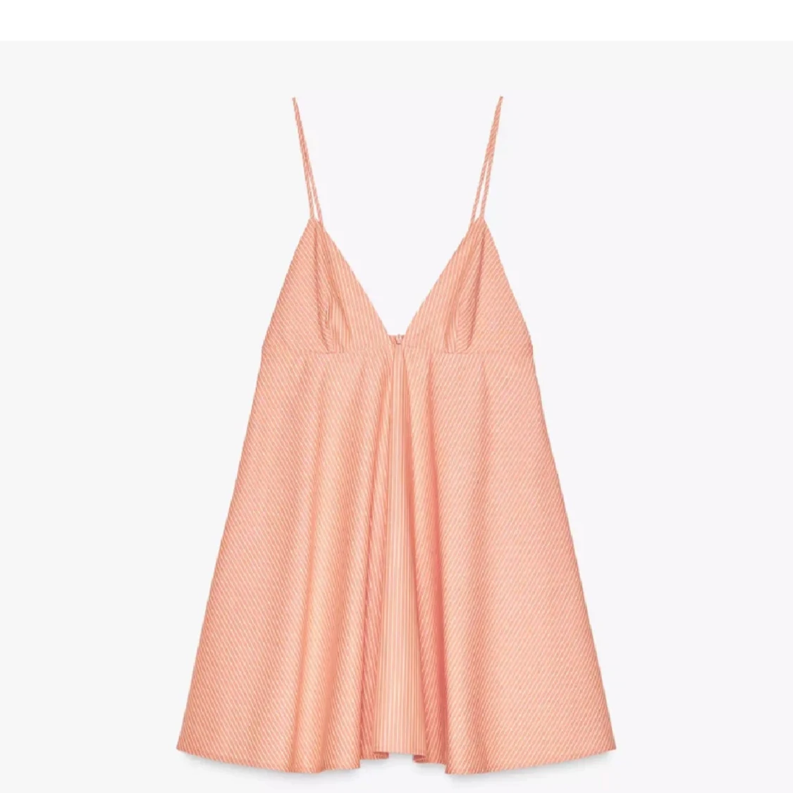 Orange Zara Klänning - 3