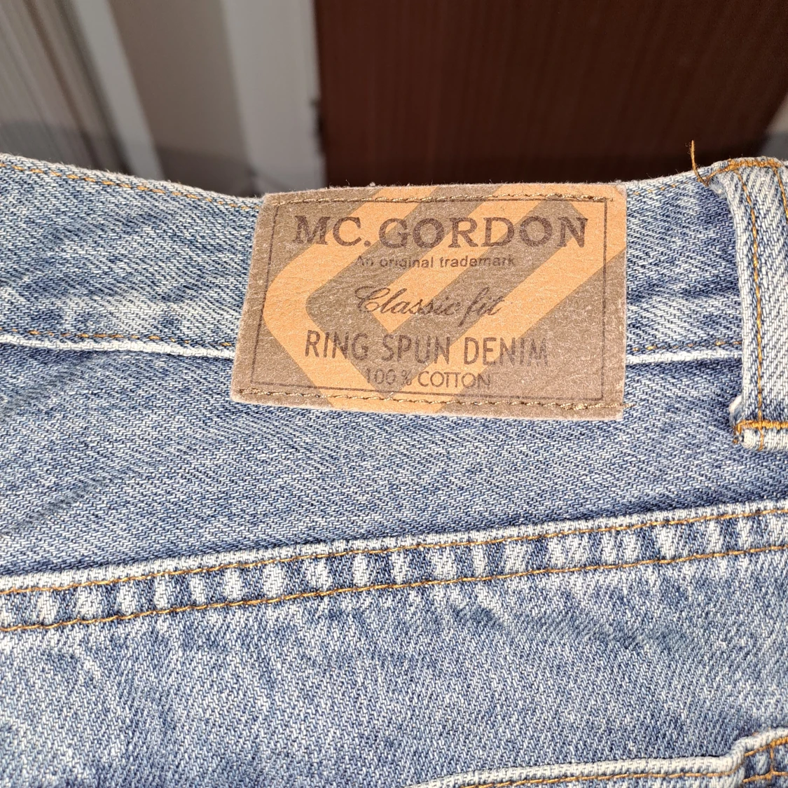 Blå jeans från MC Gordon classic fit - 2