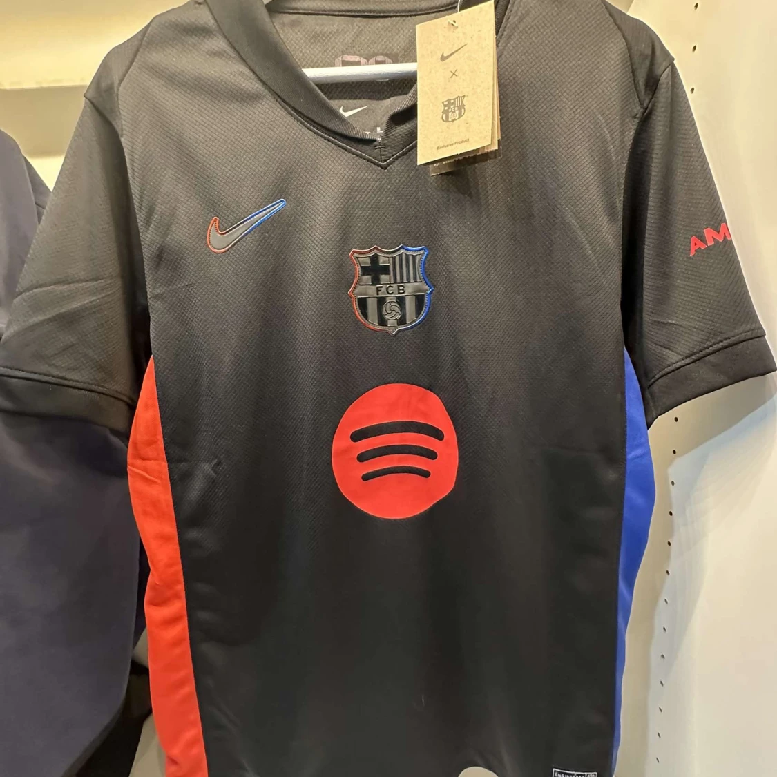 FC Barcelona svart Nike fotbollströja - 1