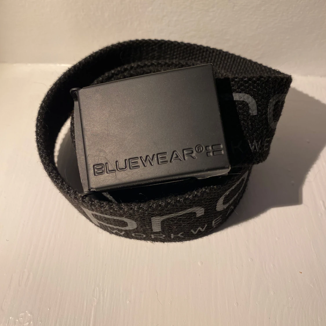 Svart bälte från Bluewear