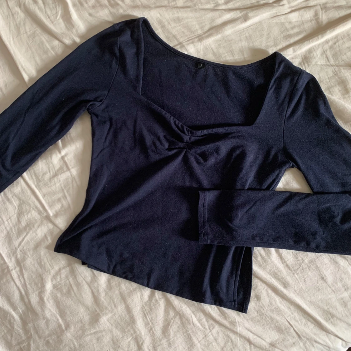 Marinblå topp - 1