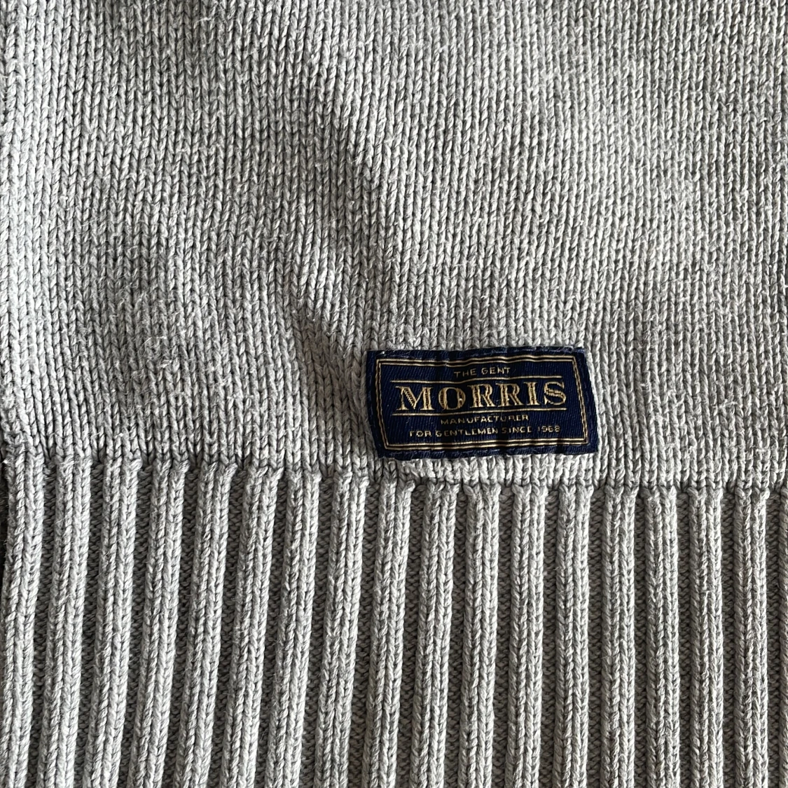 Grå stickad tröja från Morris  - 3