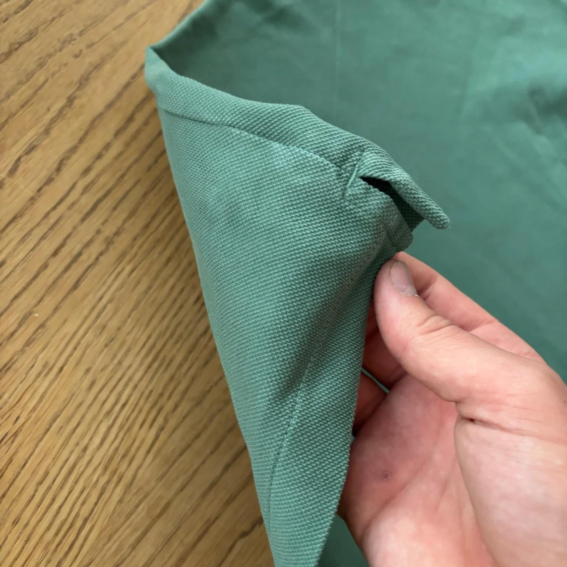 Grön pikétröja Uniqlo - 2