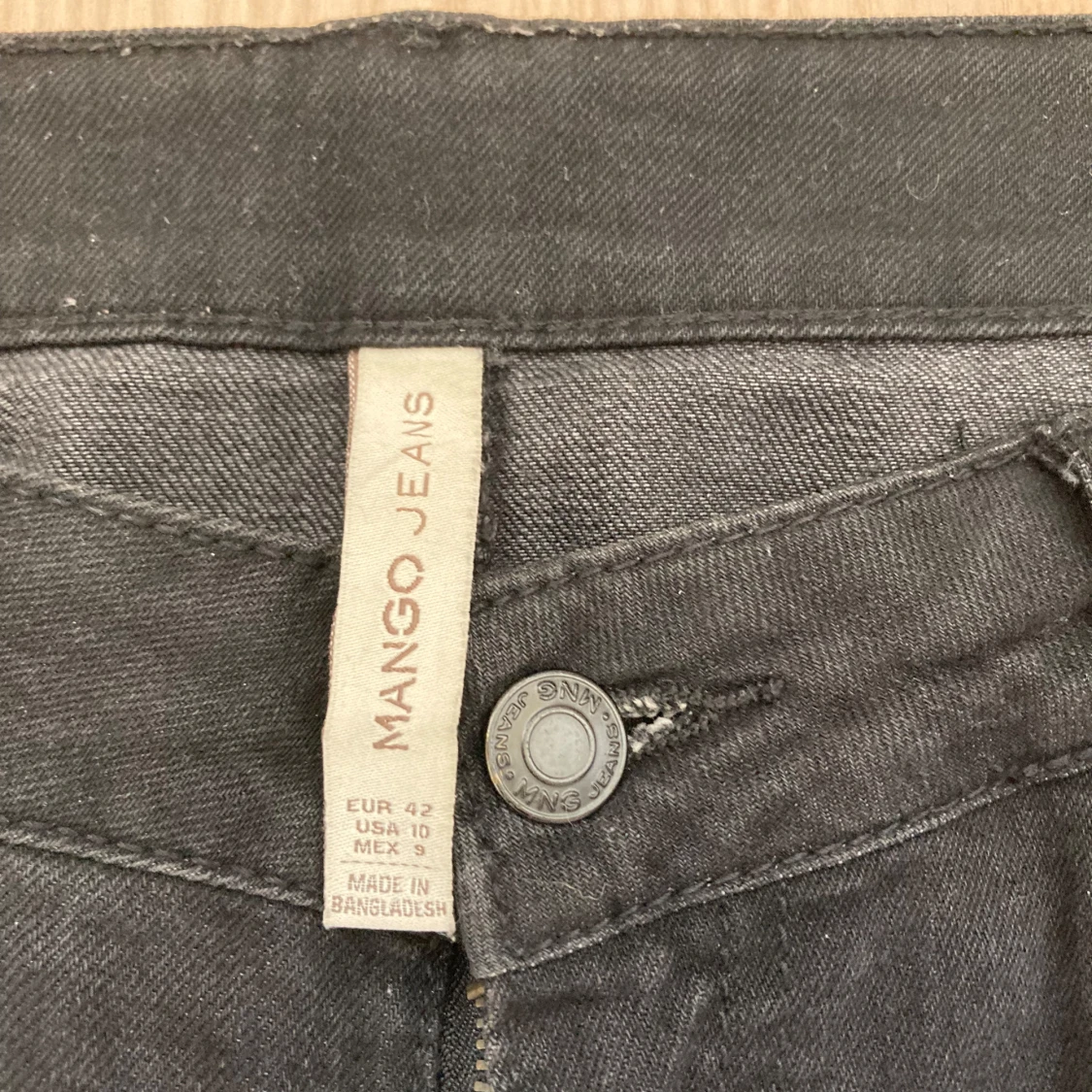 Svarta skinny jeans Mango - 4