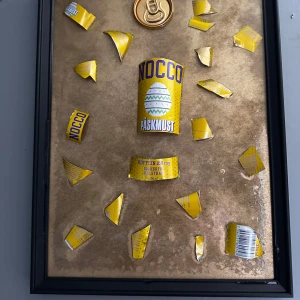 Nocco tavla i resin - En nocco påskmust tavla i resin