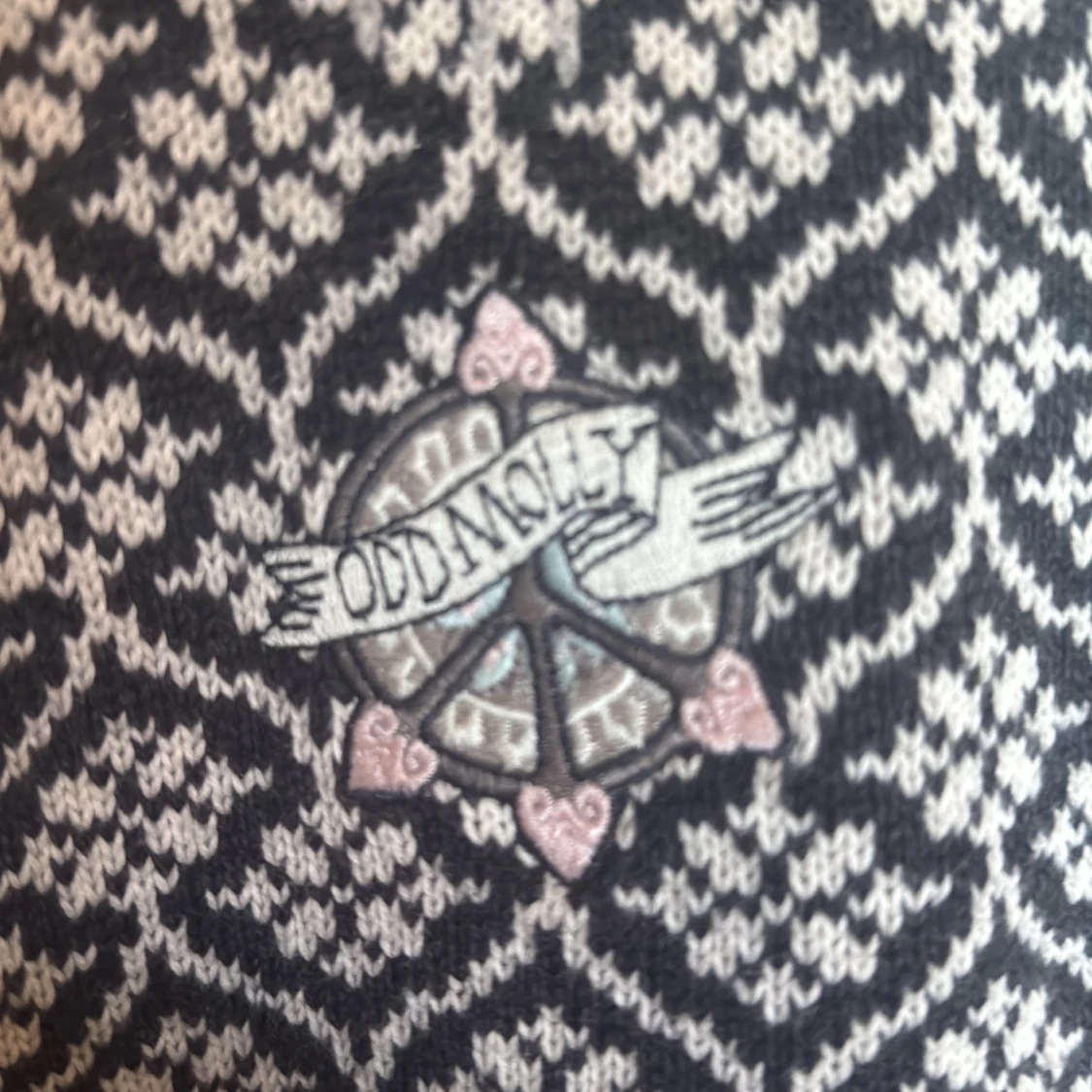 Mönstrad kofta Odd Molly - 2