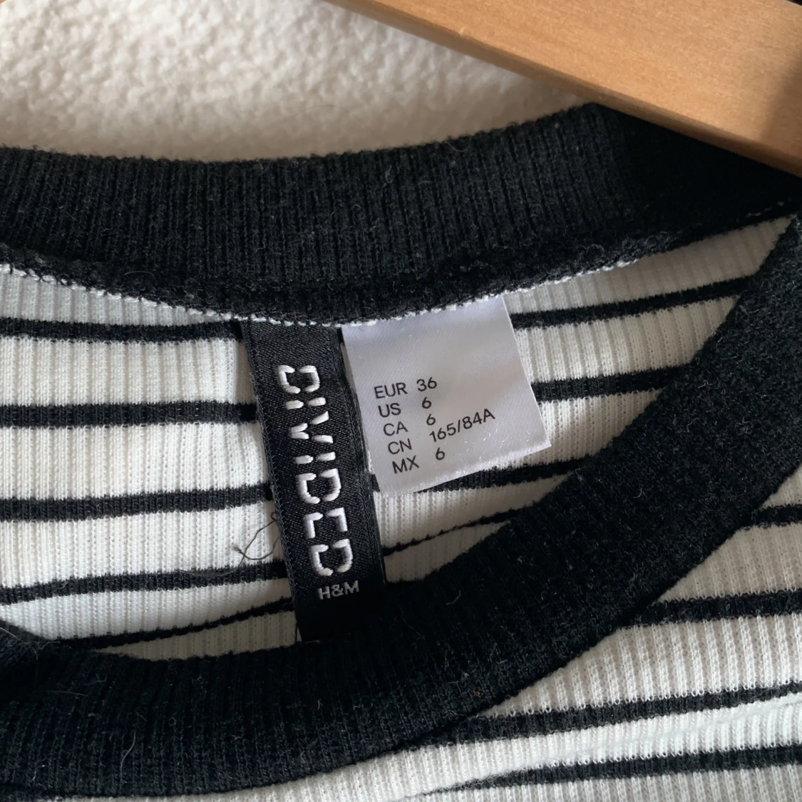 Randig kortklänning från H&M Divided - 2