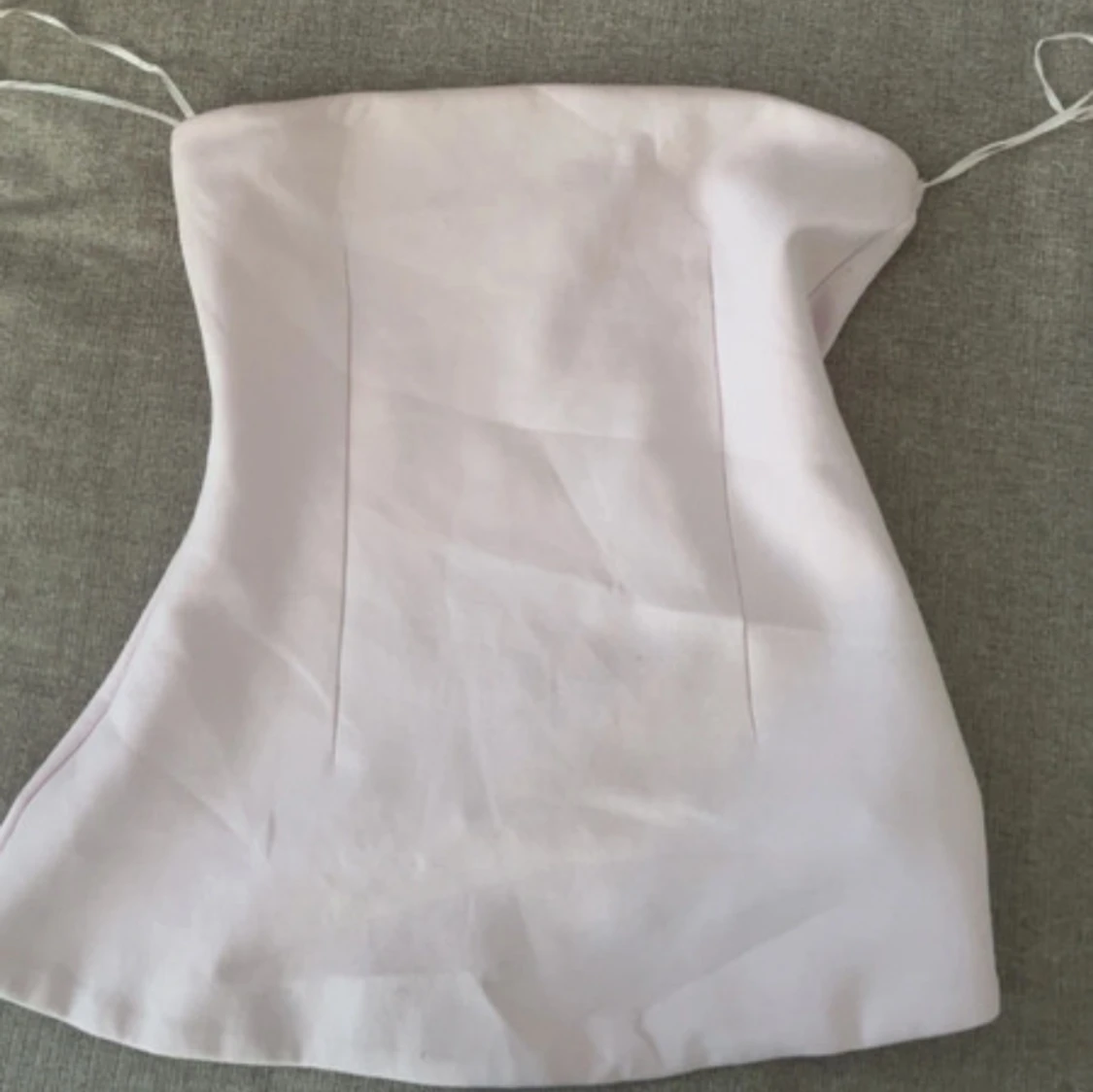 Ljusrosa bandeau tubtopp