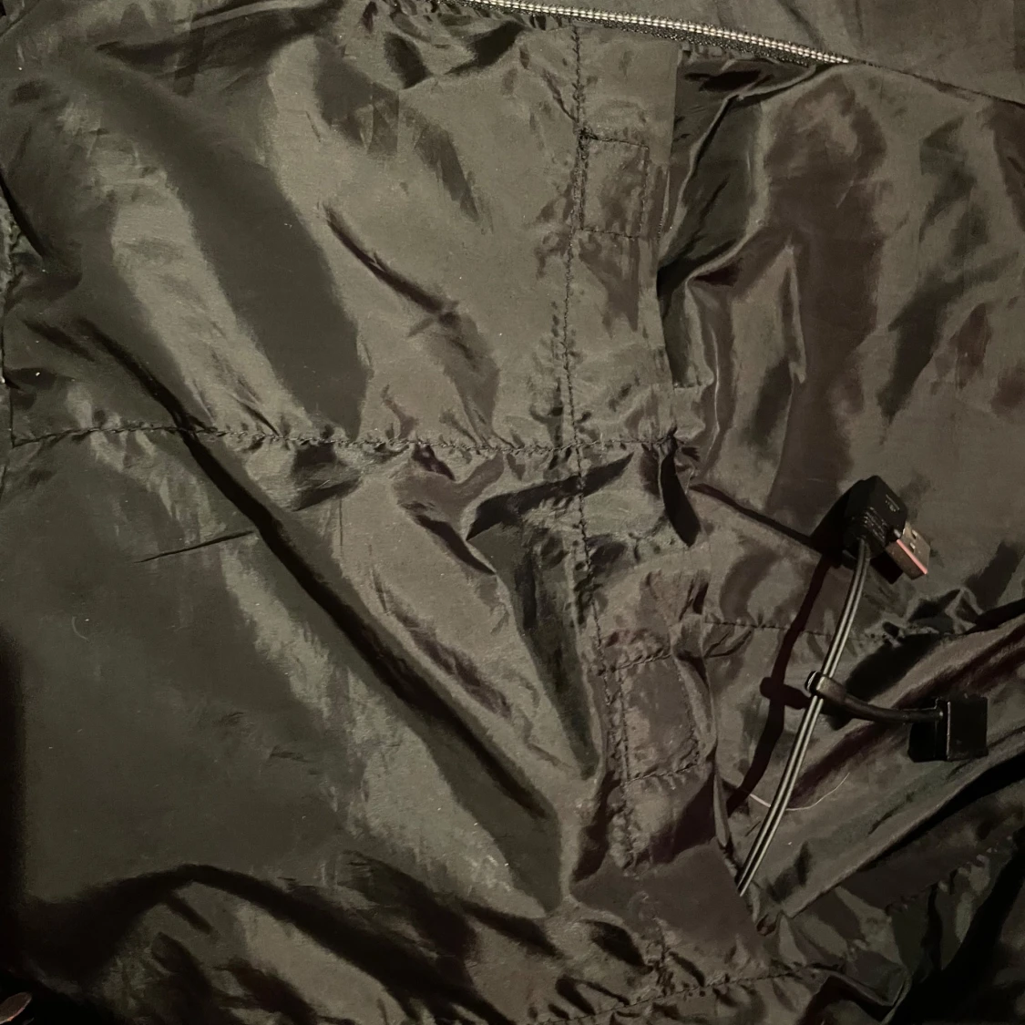 Svart quiltad dunjacka Explorer S - 1