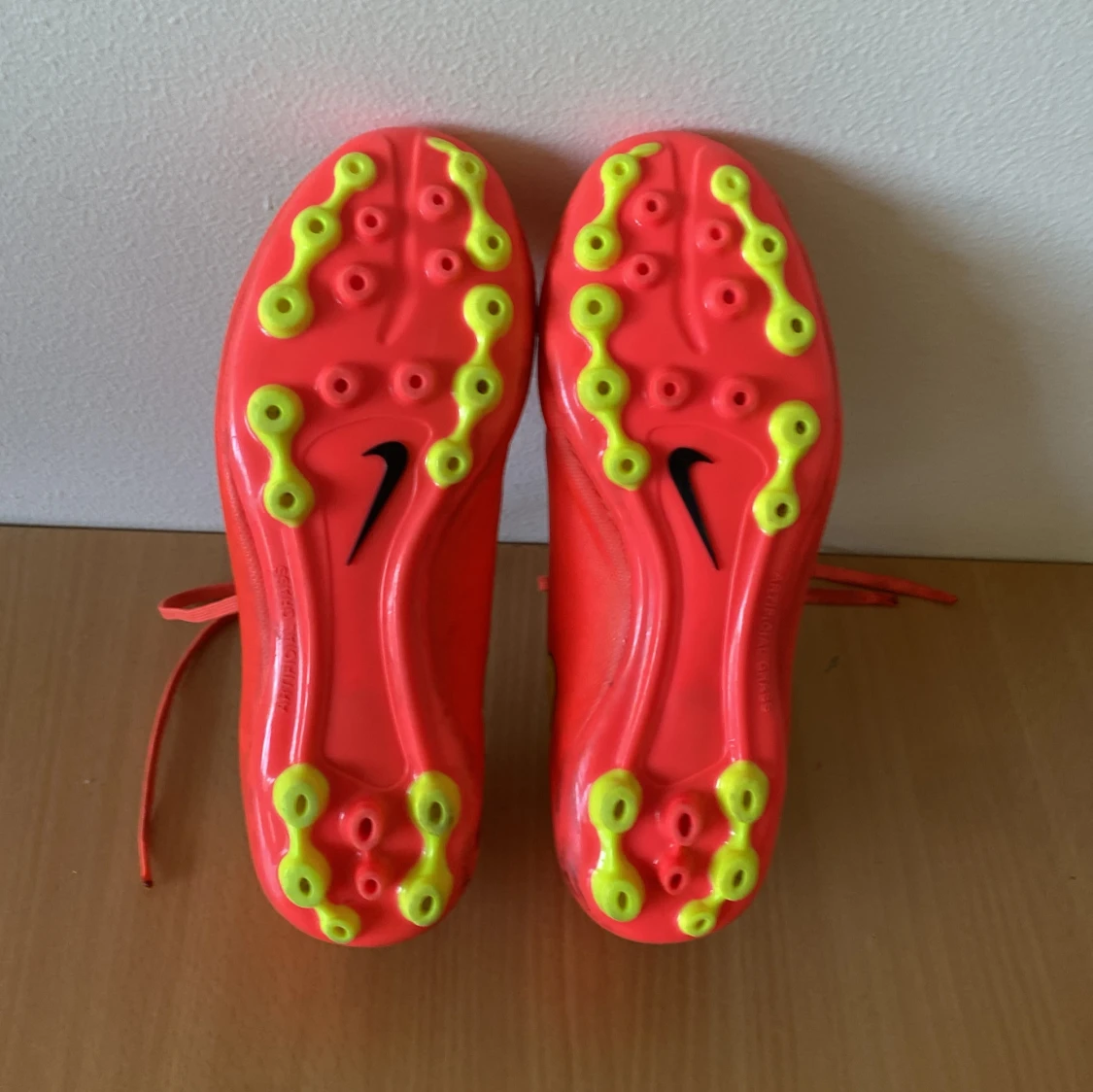 Nike Mercurial orange fotbollsskor - 4