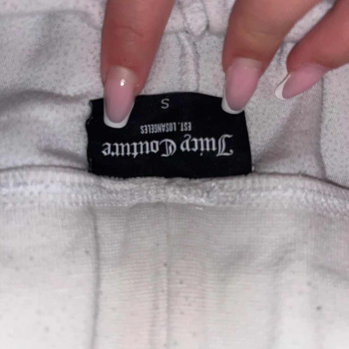 Ljusgrå mjukisbyxor Juicy Couture S - 2