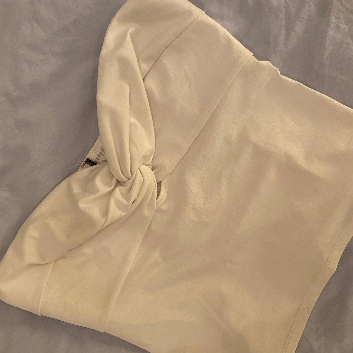 Vit korsett topp  - 1