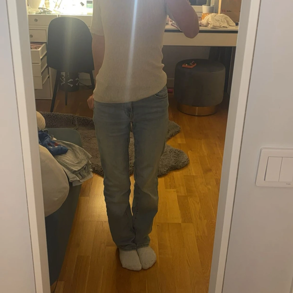 Ljusblå jeans från Vero Moda - 3