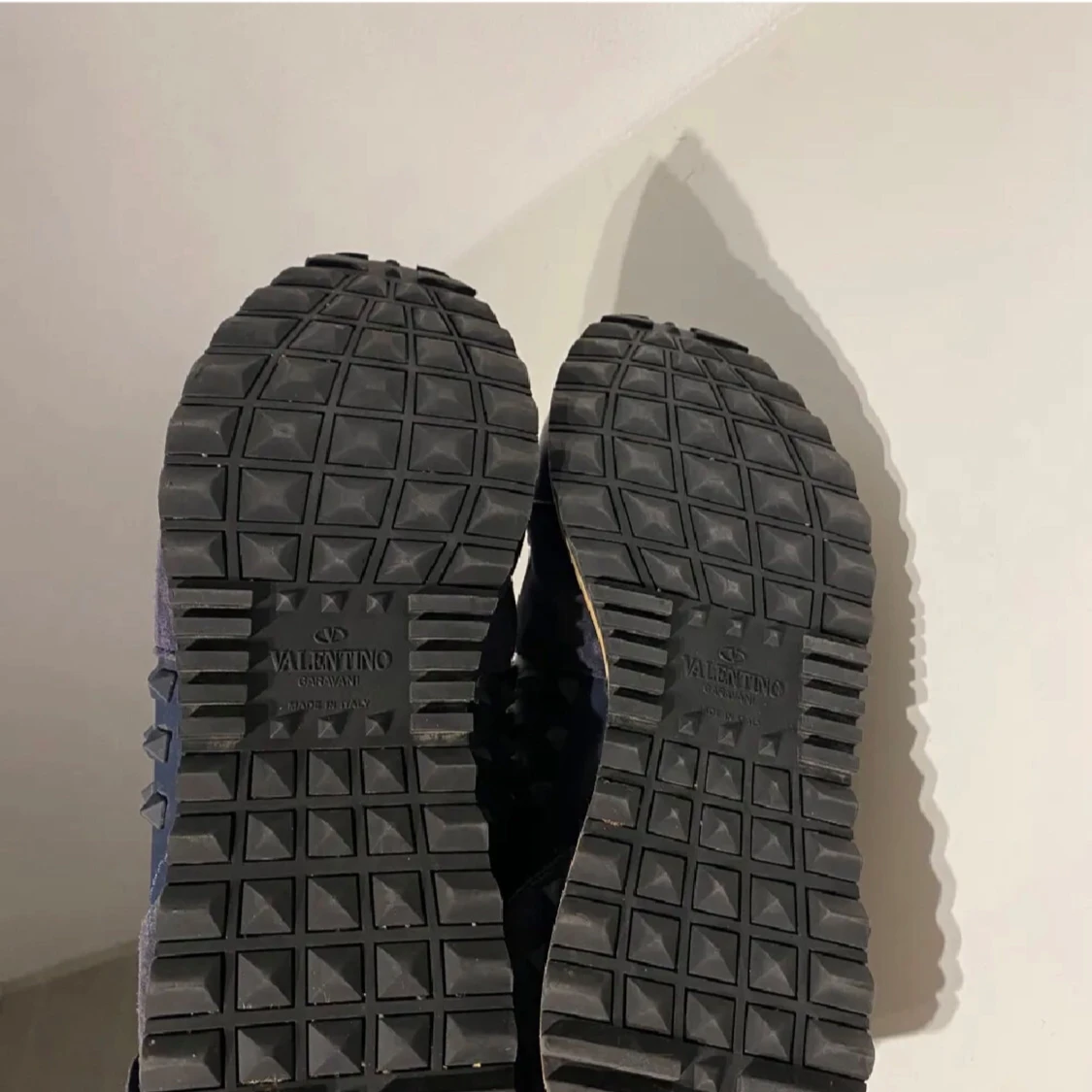 Valentino Rockrunner sneakers blå mocka - 3