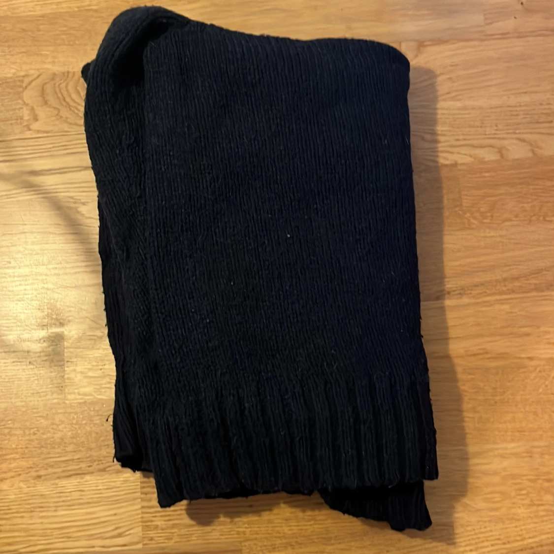 Blå stickad halsduk från Polo Ralph Lauren