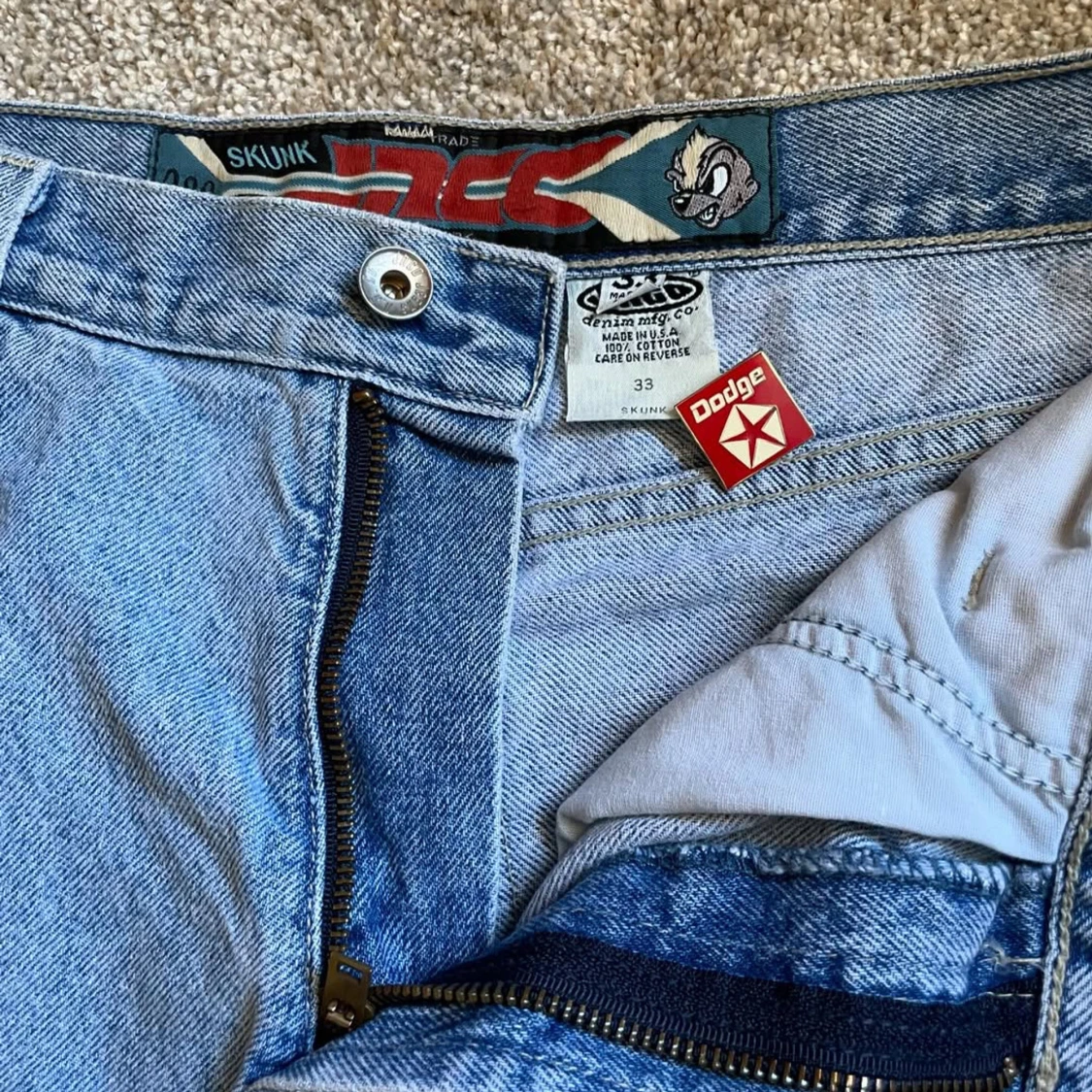 Blå jeansshorts från Skunk 33 - 2