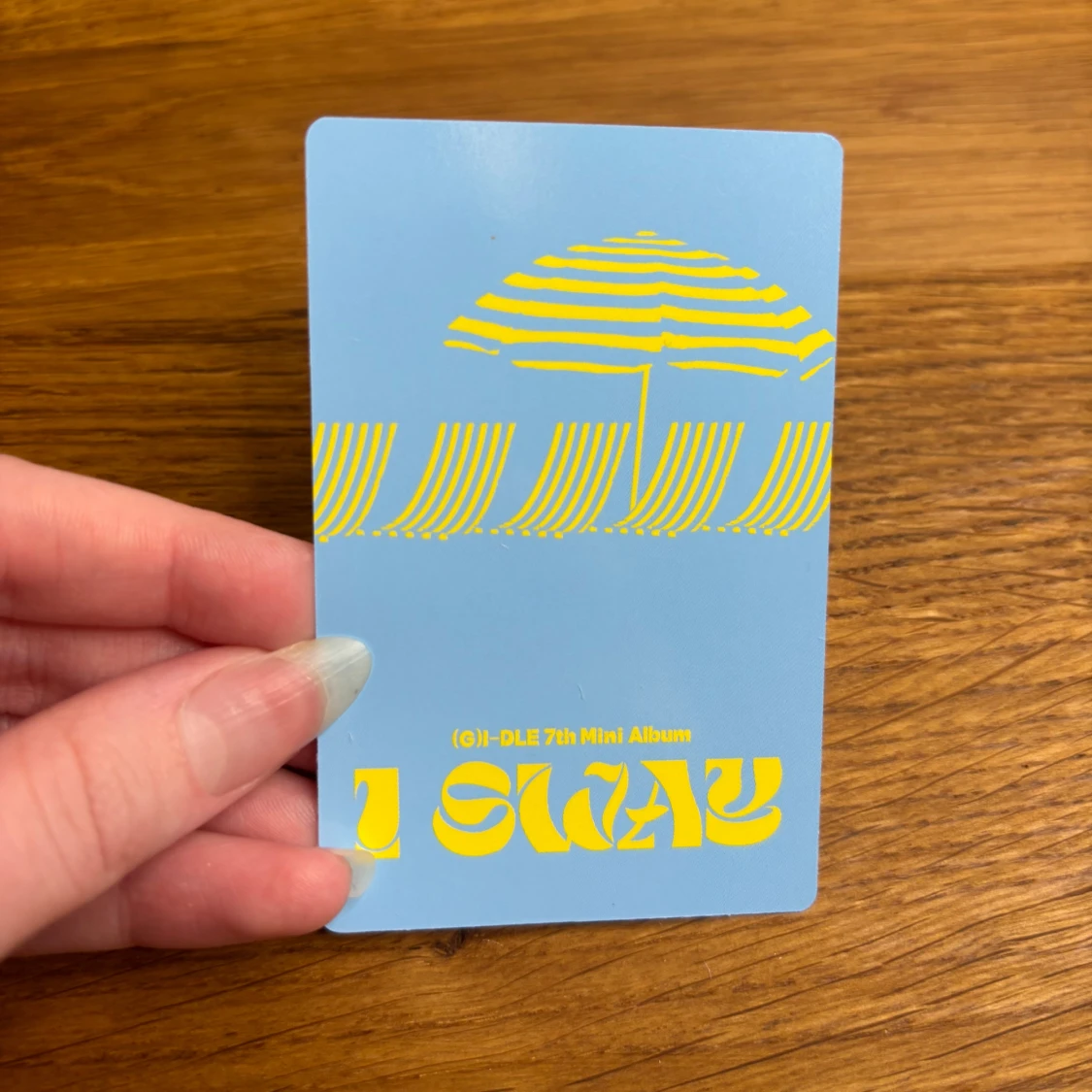 Gidle Miyeon photocard - 1