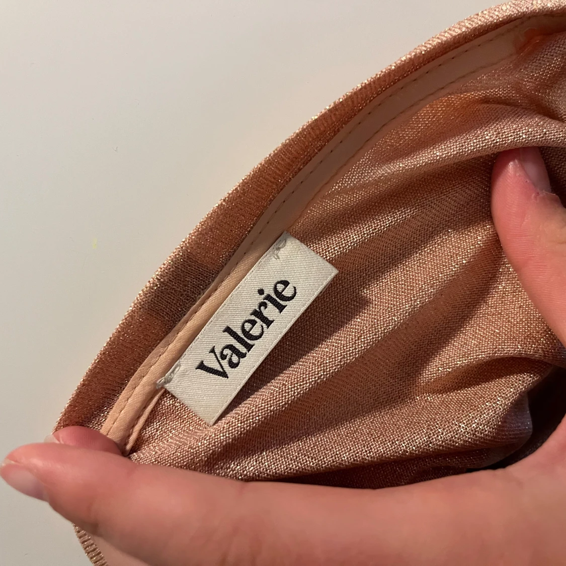 Glittrig beige topp  - 3