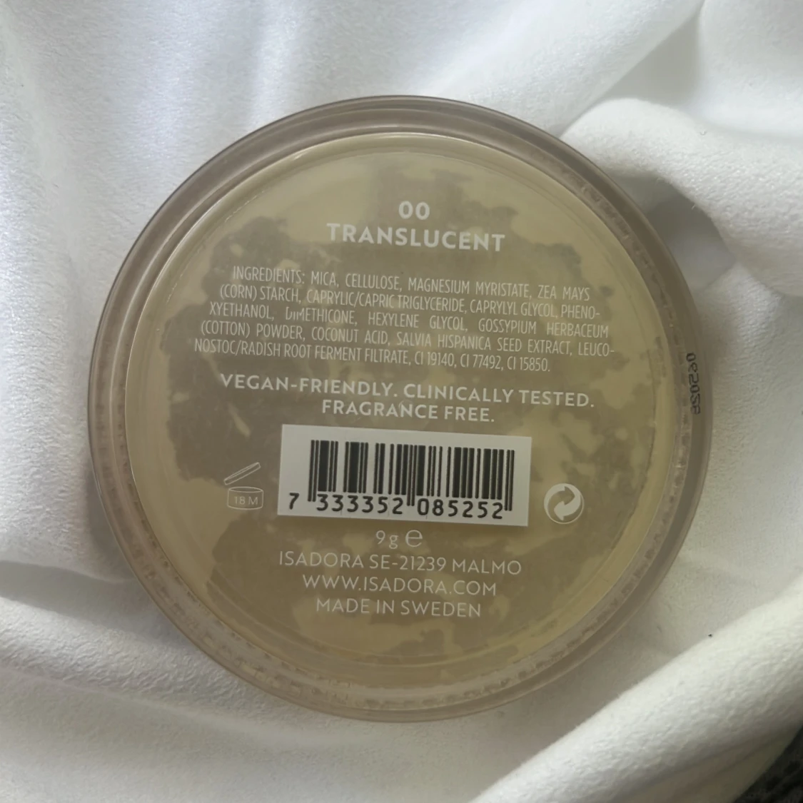 Isadora Loose Setting Powder Translucent - 1