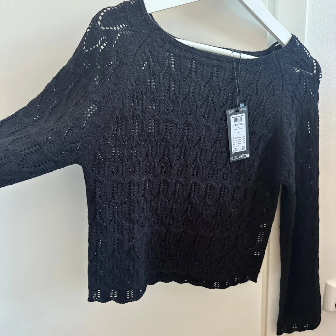 Svart stickad tröja Vero Moda M - 2