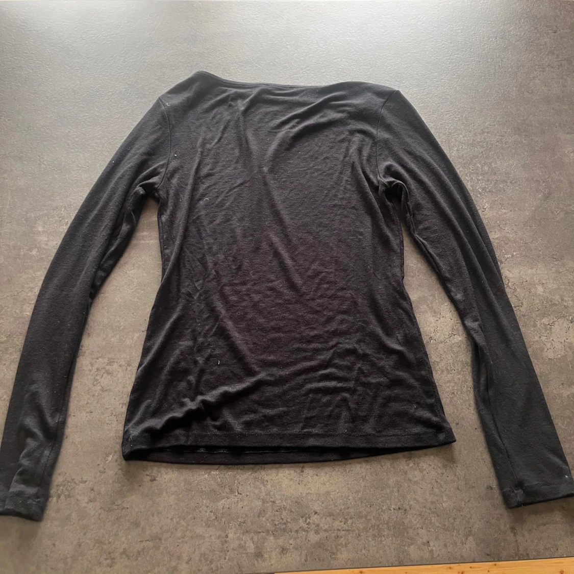 Svart långärmad topp från 157 - 1