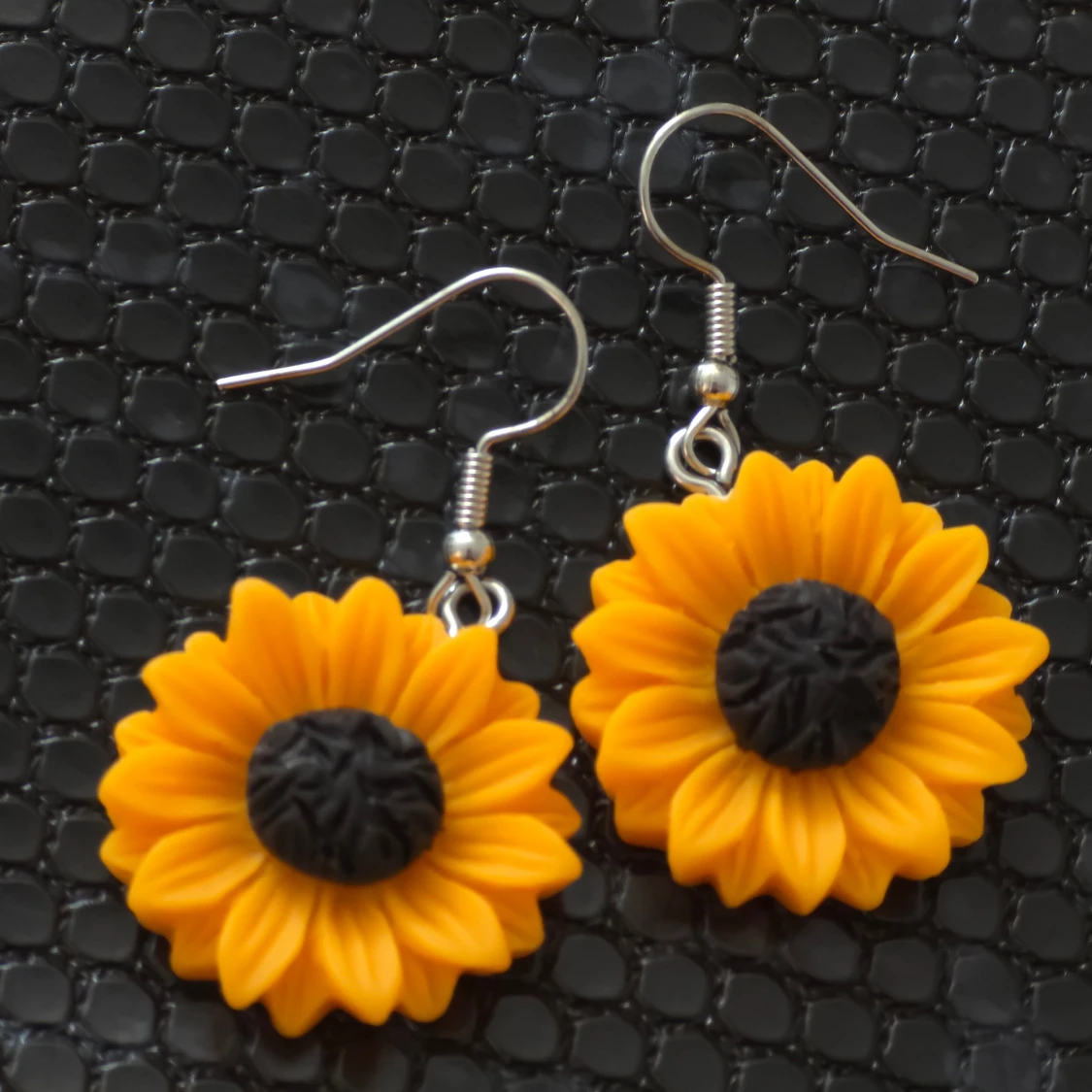 Solrosformade örhängen - 1