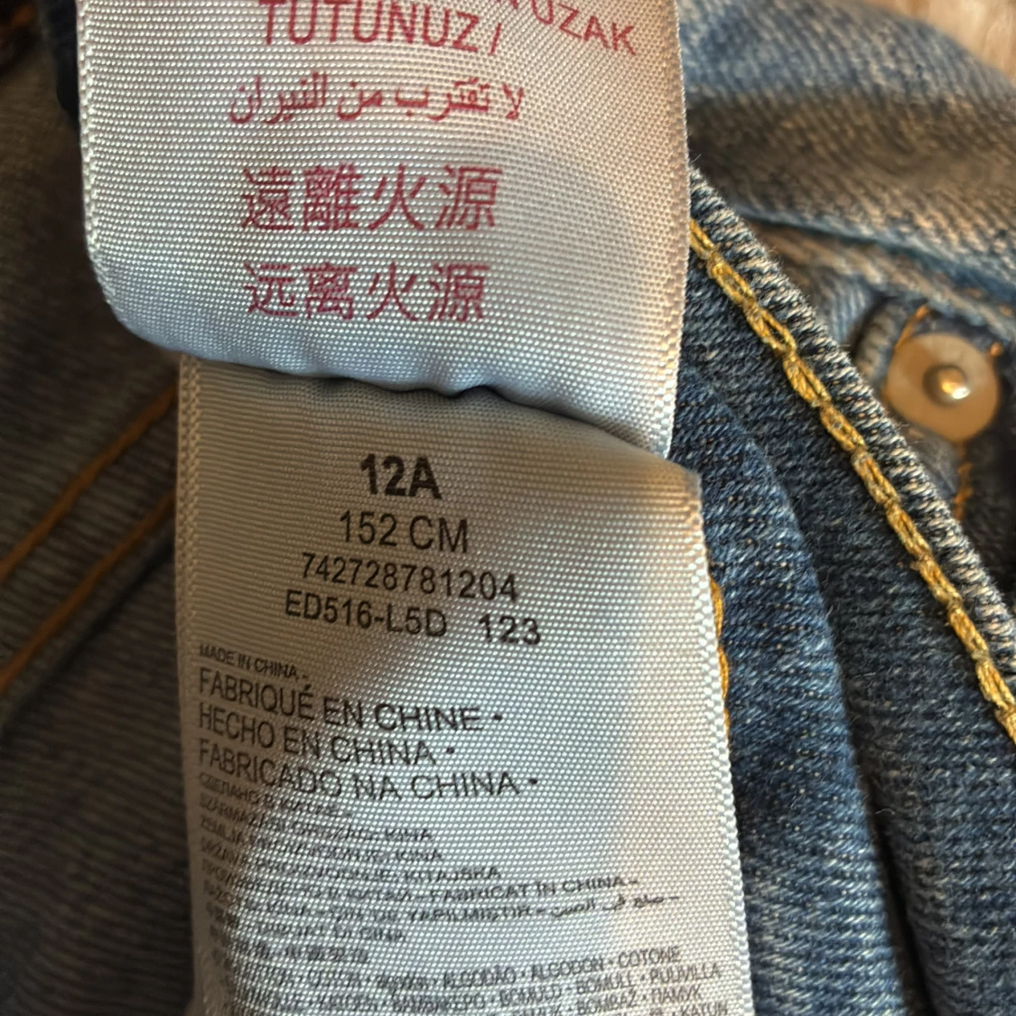 Blå jeans från Levi's - 2