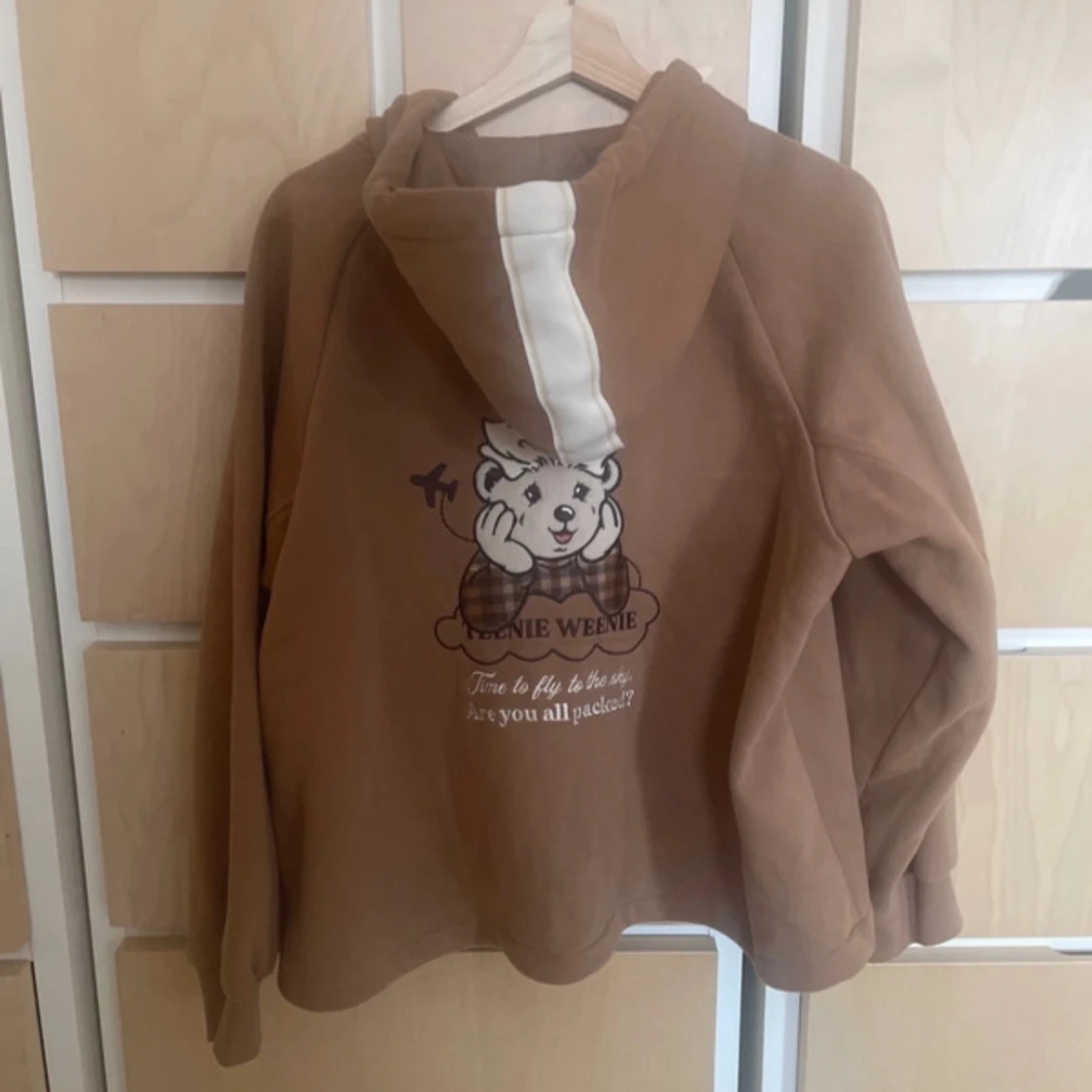 Brun hoodie från T.W. Bear - 1