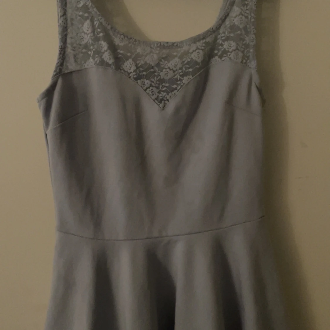 Blå spetstop från Gina Tricot - 3