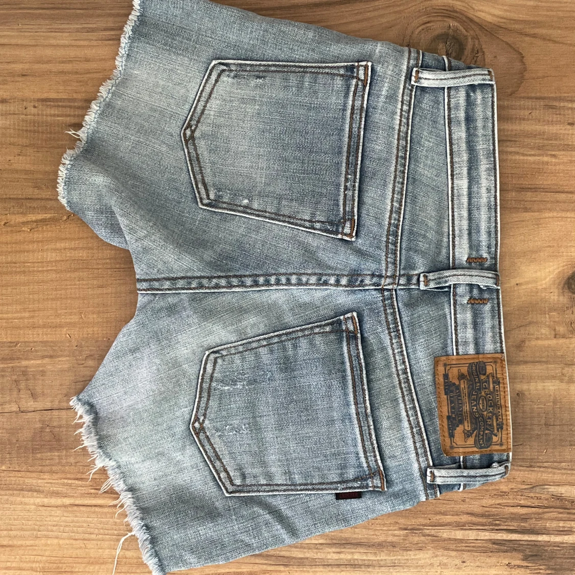 Blå jeansshorts från Crocker  - 1