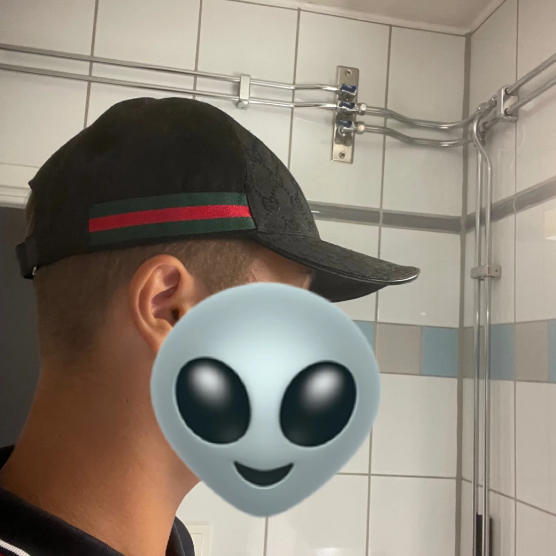 Svart Gucci keps äkta - 2