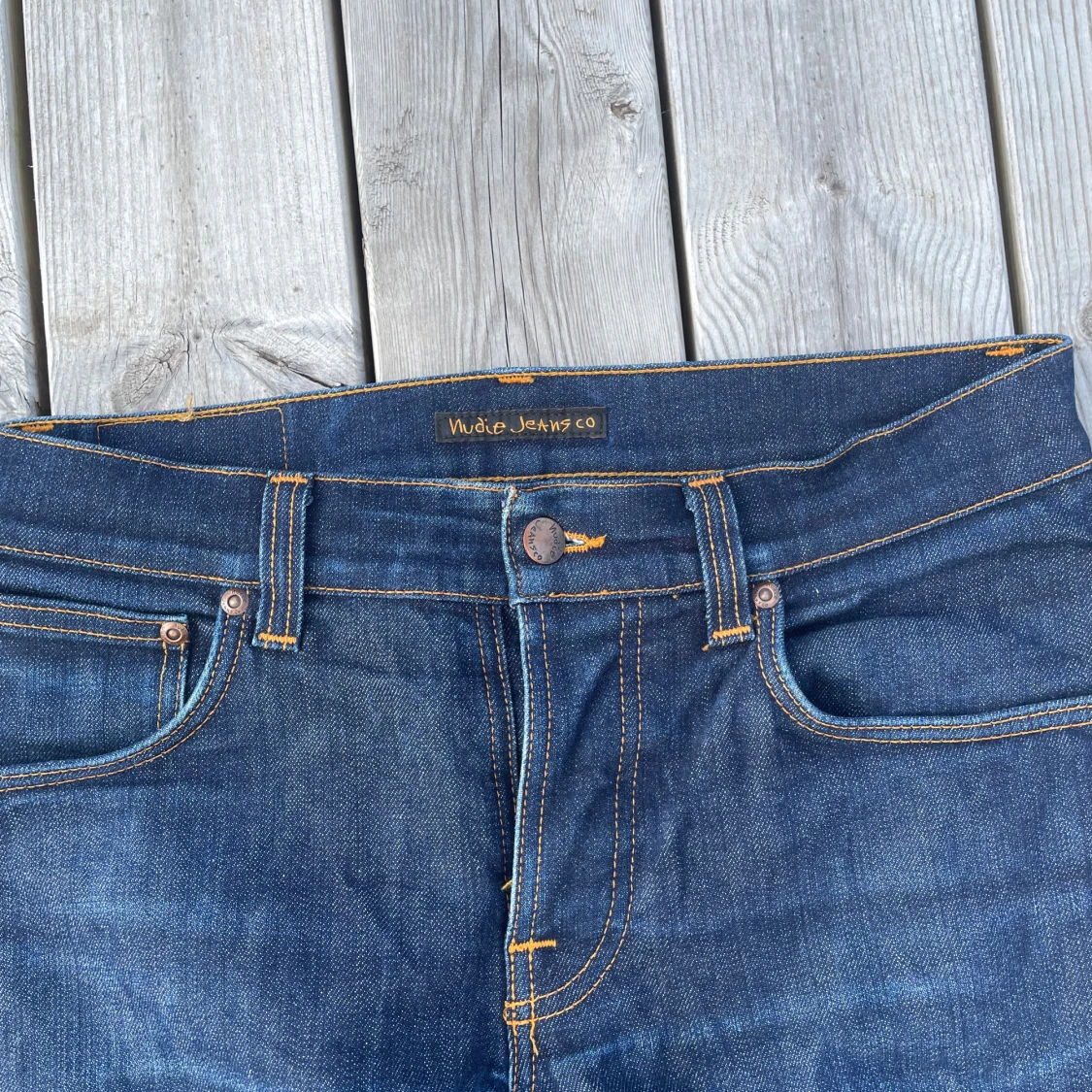 Mörkblå jeans från Nudie Jeans - 3