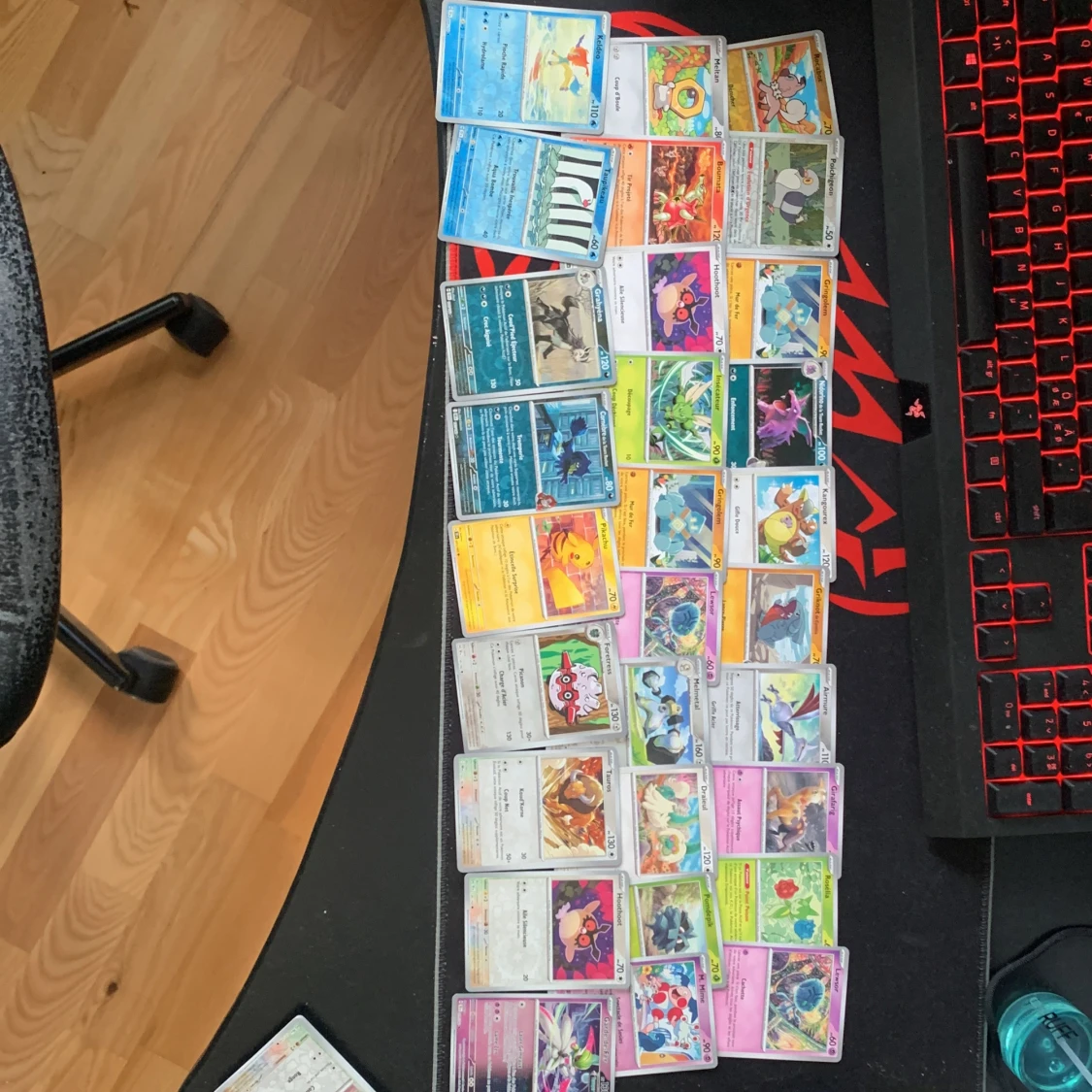 Pokémonkort samling
