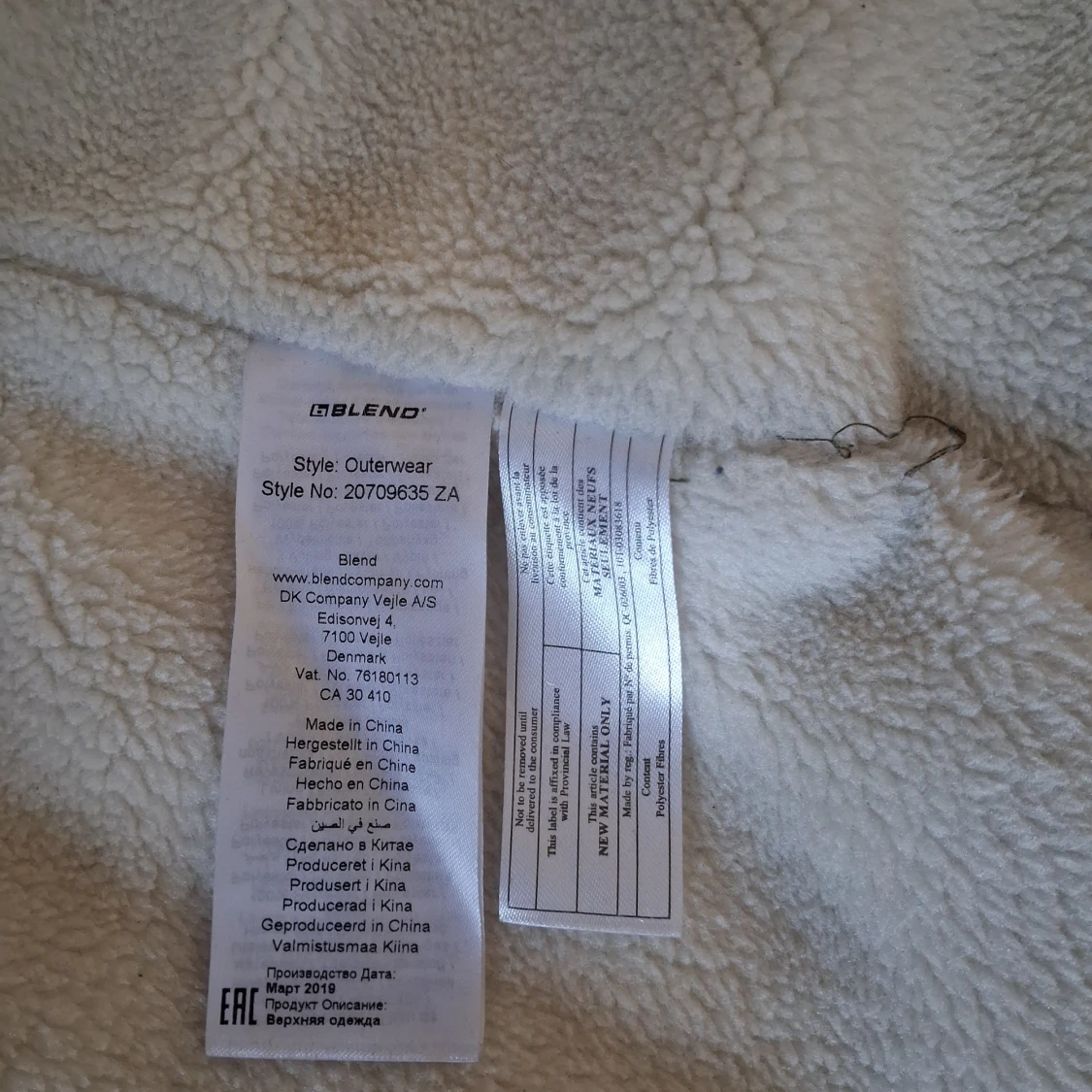 Olivgrön pufferjacka från Blend XL - 3