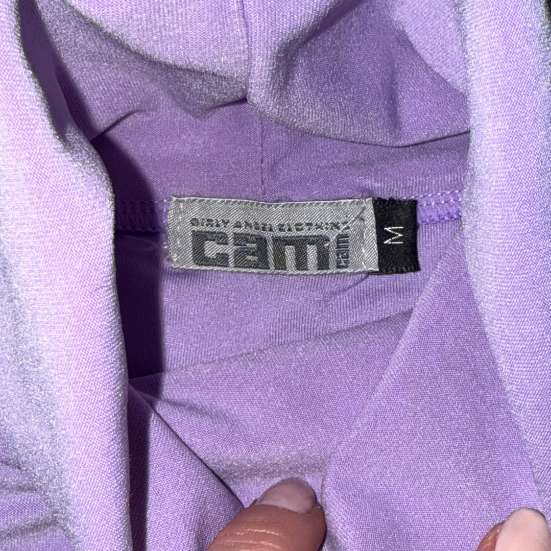 Syrenlila polotopp från Cami Team strl M - 2