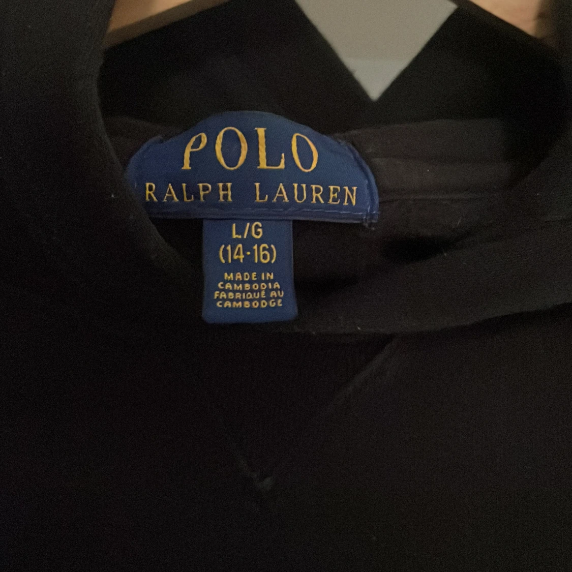 Svart hoodie från Polo Ralph Lauren - 2