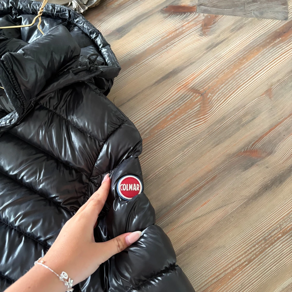 Svart dunjacka från Colmar, strl s/m - 1