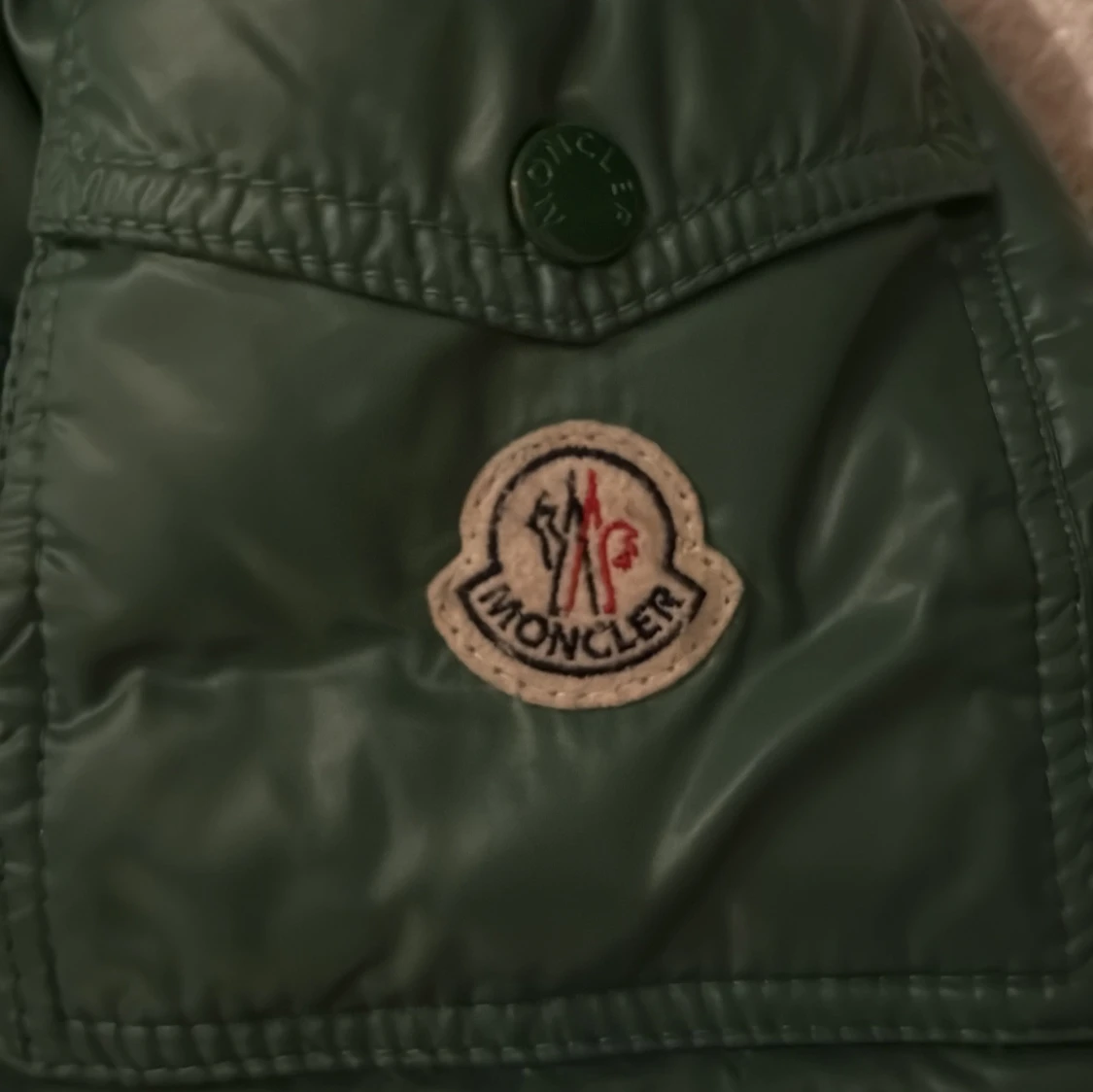 Grön dunjacka från Moncler - 1