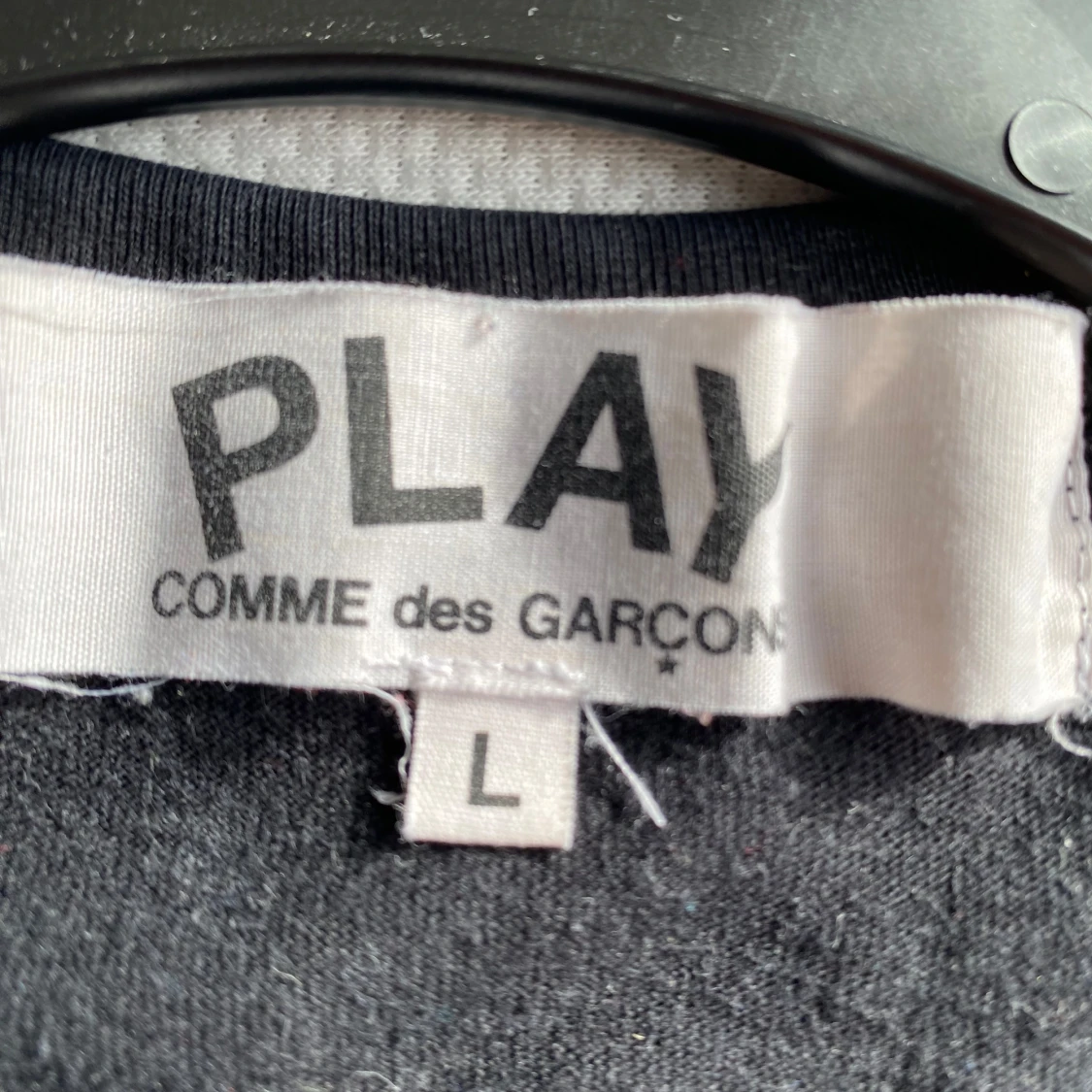 Svart långärmad tröja från Comme des Garçons - 2