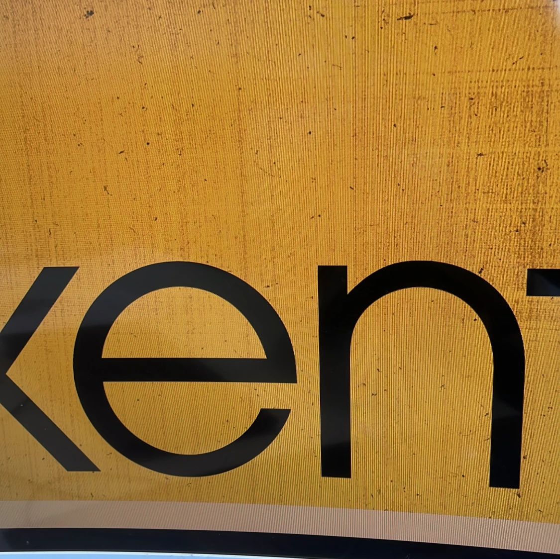 Poster med texten 'Kent' - 1