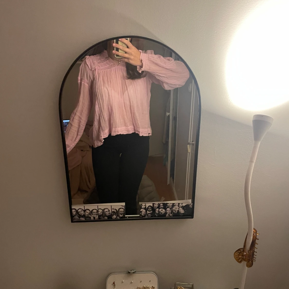 Rosa blus från Gina  - 1