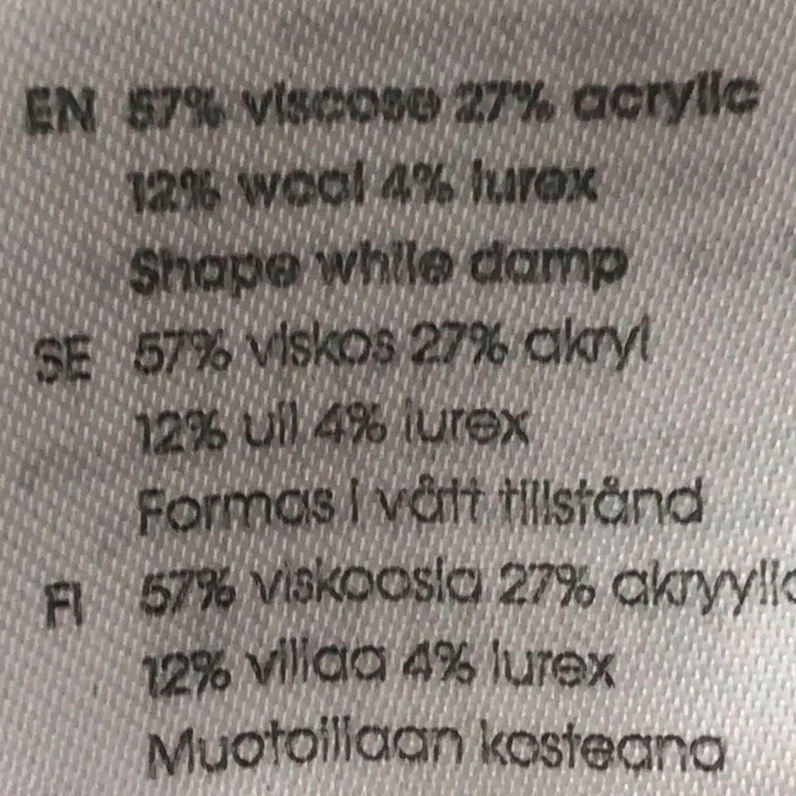 Grå stickad tröja från Lindex - 3